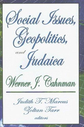 Social Issues, Geopolitics, and Judaica cover