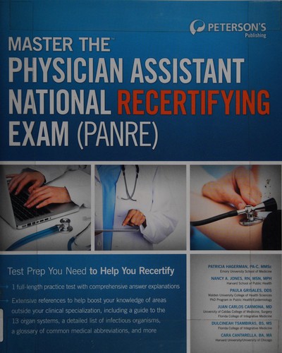 Master the Physician Assistant National Recertifying Exam (PANRE) cover