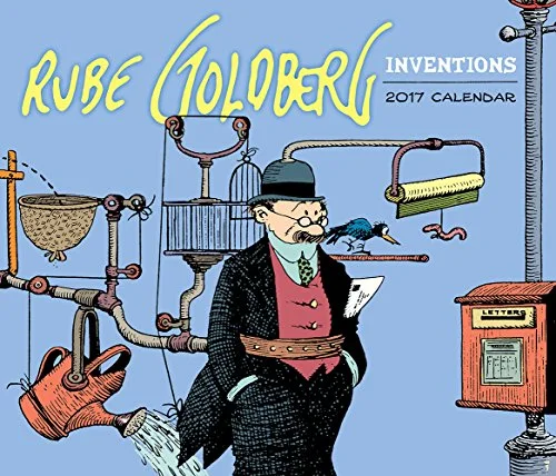 Rube Goldberg Inventions 2017 Wall Calendar cover