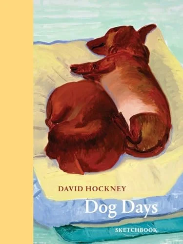 David Hockney's Dog Days: Sketchbook cover