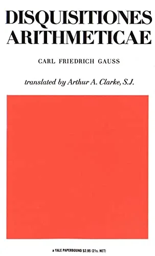 Disquisitiones Arithmeticae cover