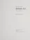 The History of British Art, Volume 1 cover