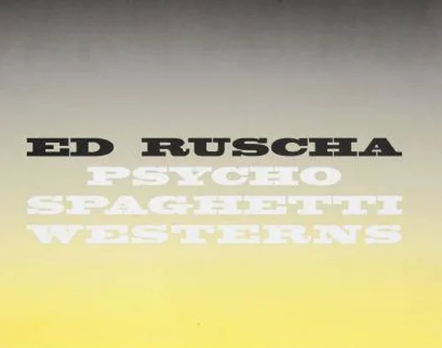 Ed Ruscha cover