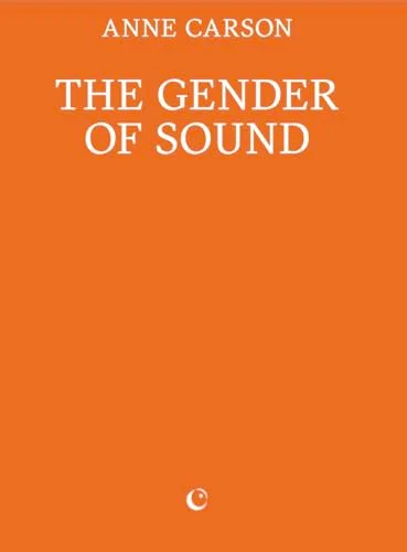 The Gender of Sound cover