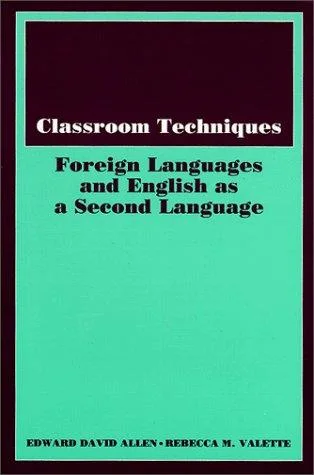 Classroom Techniques: Foreign Language and English as a Second Language cover